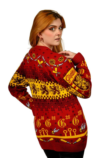 Harry Potter - Gryffindor Quidditch - Ugly Christmas Sweater