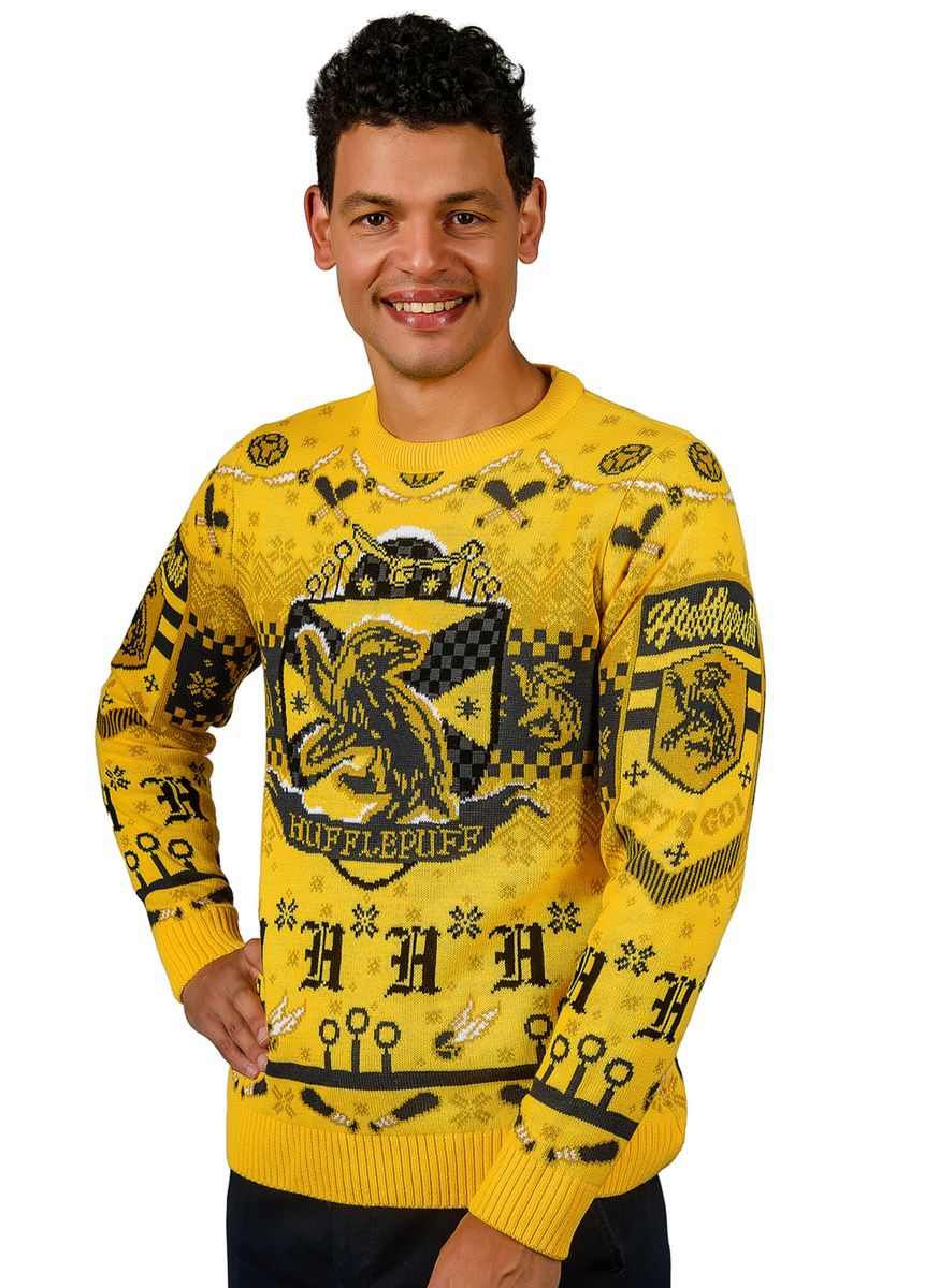 Harry Potter - Hufflepuff Quidditch - Ugly Christmas Sweater