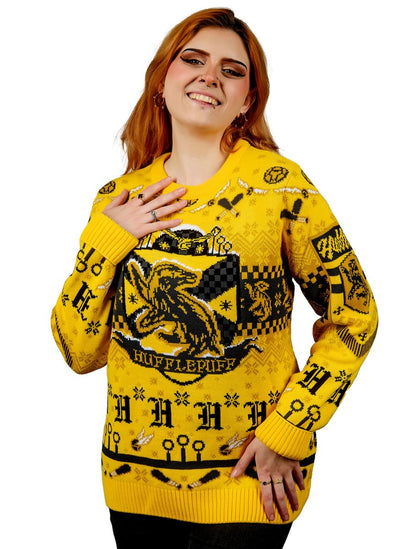 Harry Potter - Hufflepuff Quidditch - Ugly Christmas Sweater