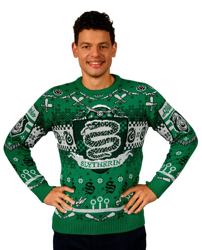 Harry Potter - Slytherin Quidditch - Ugly Christmas Sweater