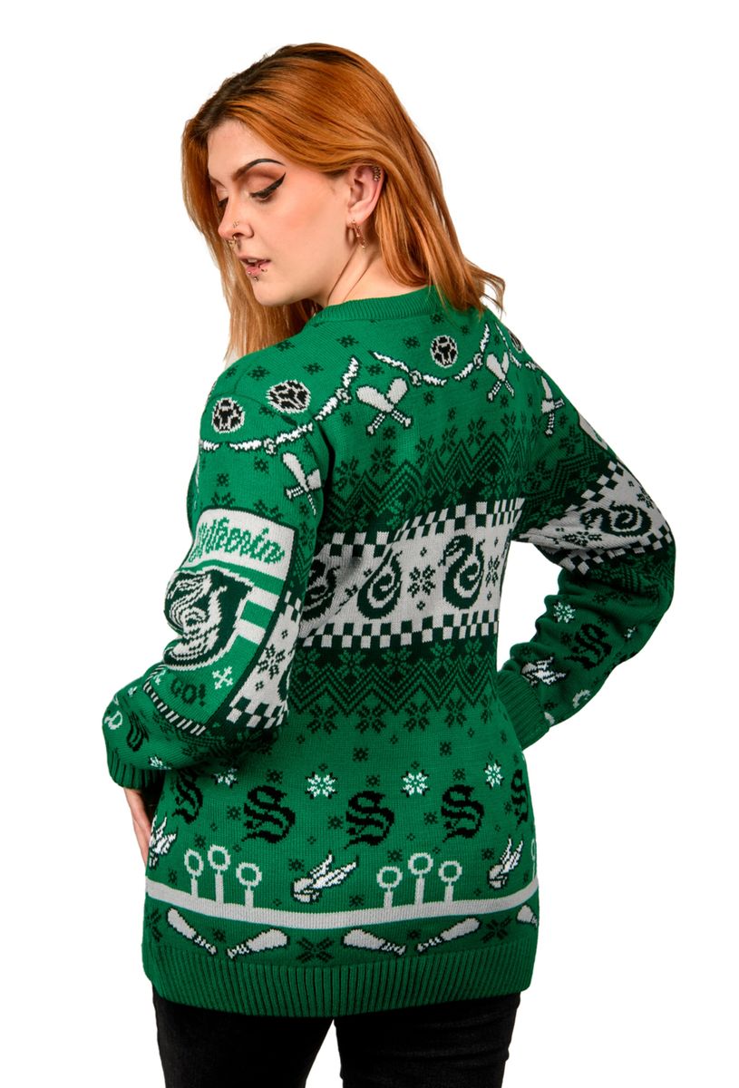 Harry Potter - Slytherin Quidditch - Ugly Christmas Sweater