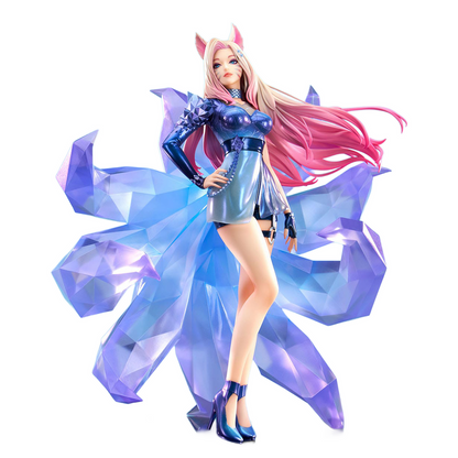 League of Legends - 1/7 K/DA ALL OUT Ahri - Figure