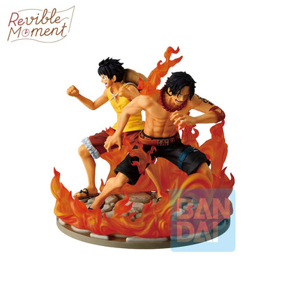 One Piece - Dramatic Memories Ichibansho Ace & Luffy - Figur