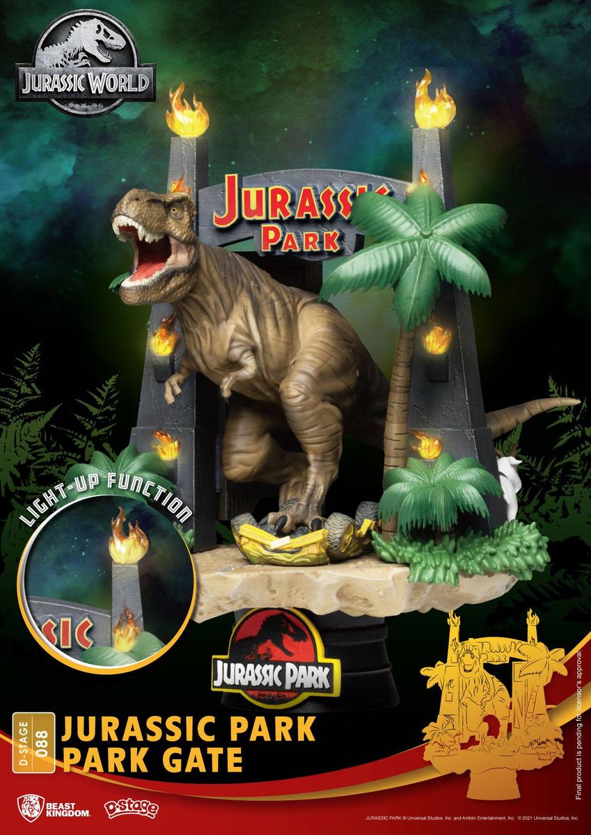 Jurassic Park - Park Gate - Diorama