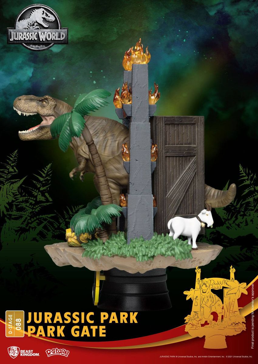 Jurassic Park - Park Gate - Diorama