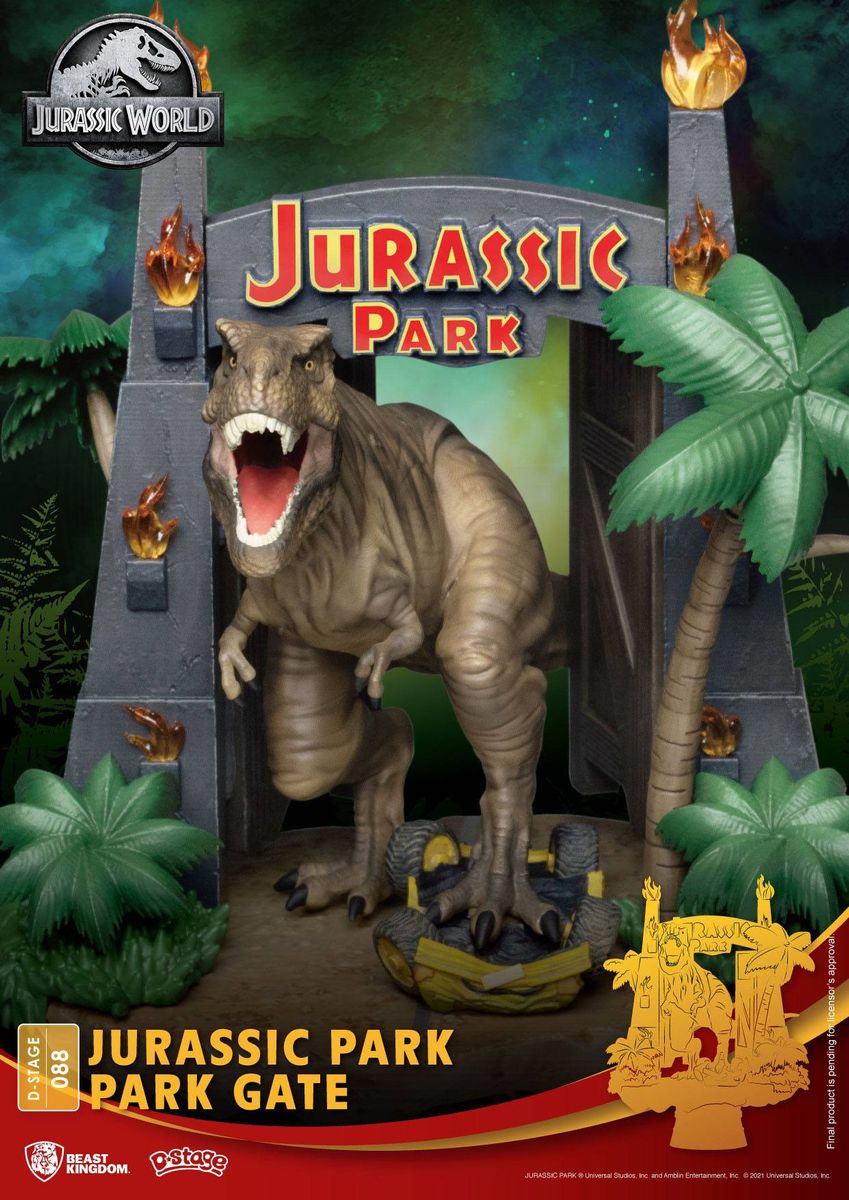 Jurassic Park - Park Gate - Diorama