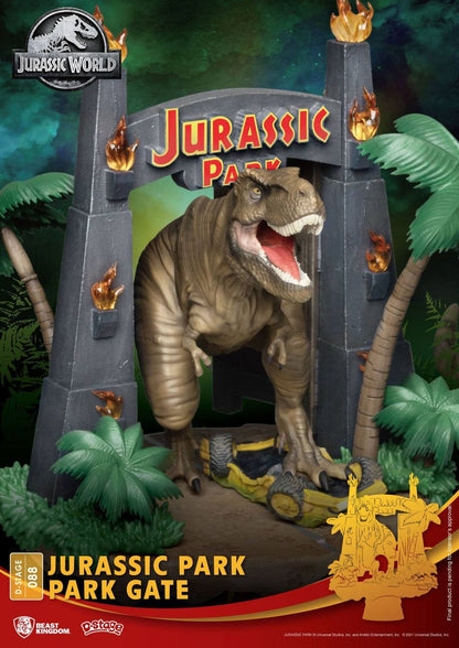 Jurassic Park - Park Gate - Diorama