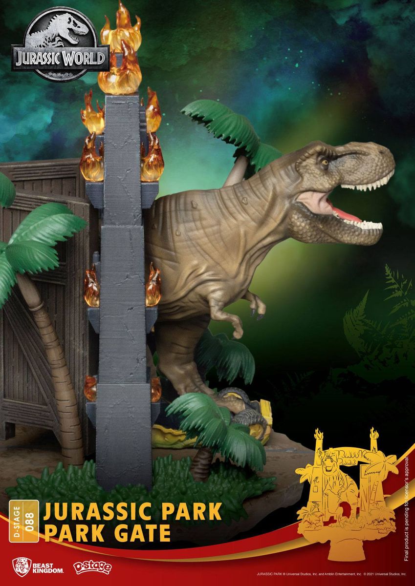 Jurassic Park - Park Gate - Diorama