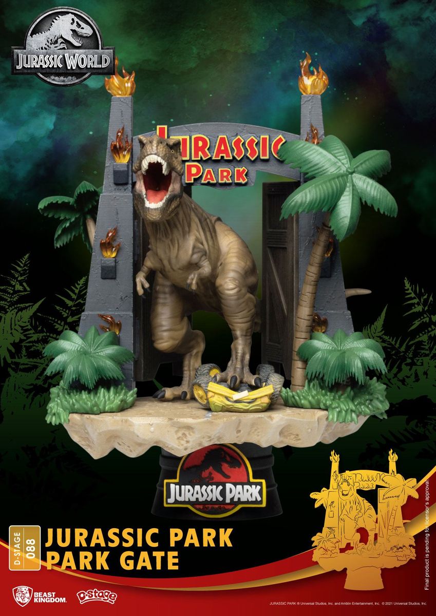 Jurassic Park - Park Gate - Diorama