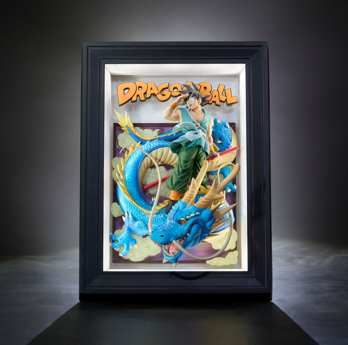 Dragon Ball - Son Goku & Dragon Tamashii Art - 3D Relief-Bild