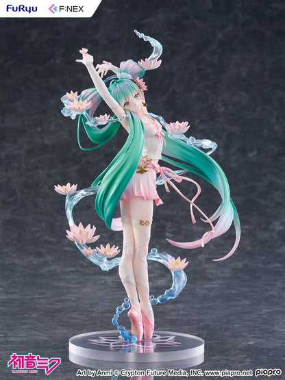 Hatsune Miku - F:NEX PVC Statue 1/7 Water lily Ver. - Figur
