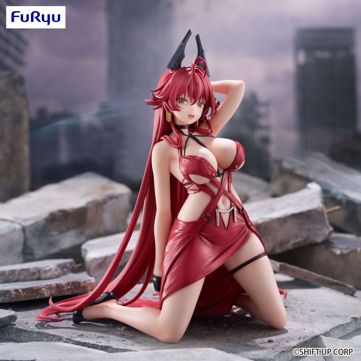 Goddess of Victory: Nikke - Red Hood: Nonsense Red - Noodle Stopper Figur