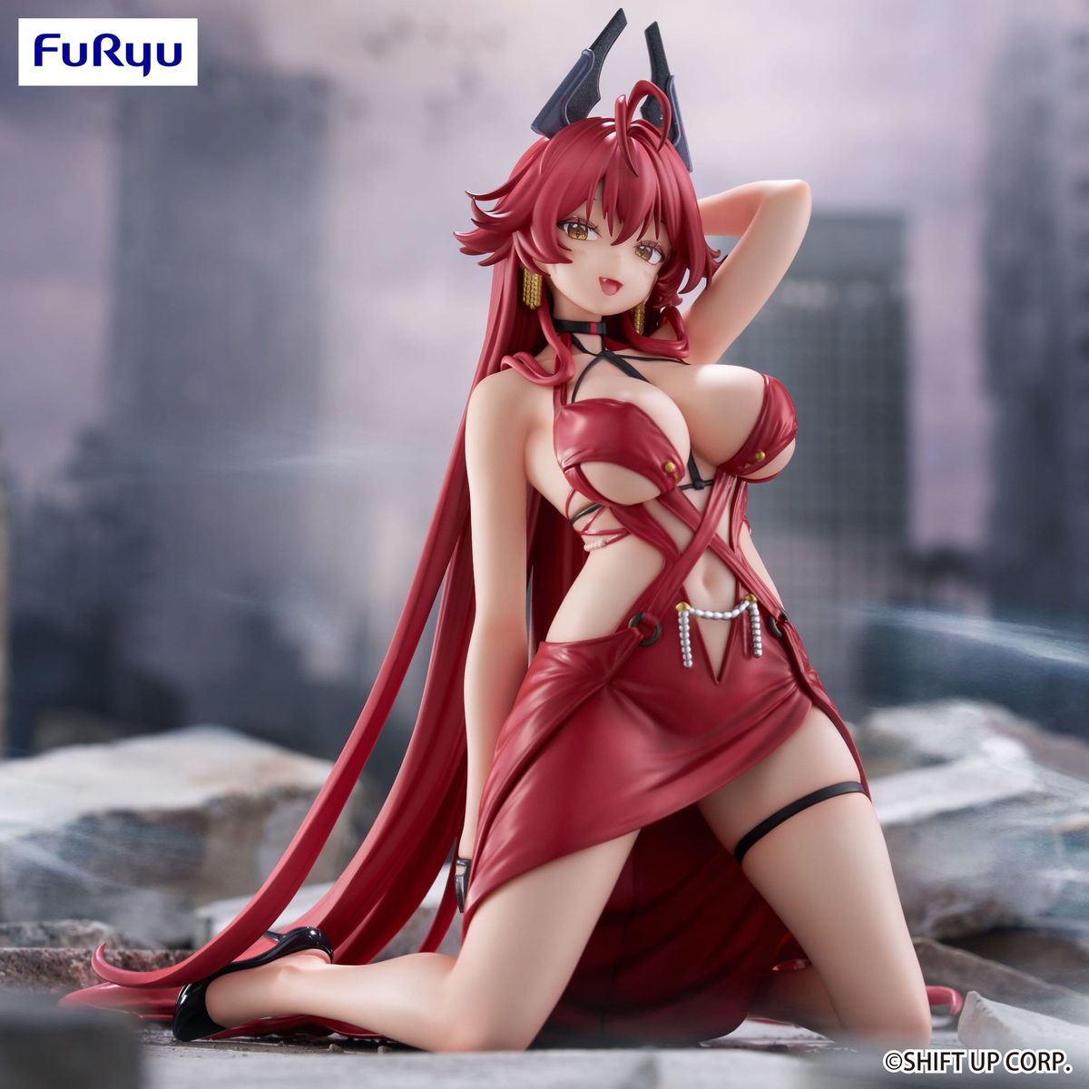 Goddess of Victory: Nikke - Red Hood: Nonsense Red - Noodle Stopper Figur