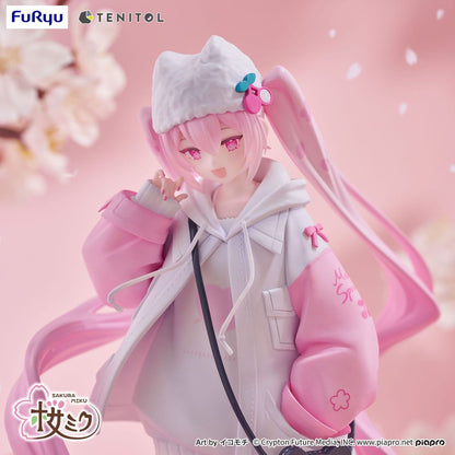 Hatsune Miku - Tenitol Sakura Miku Cool style - Figur