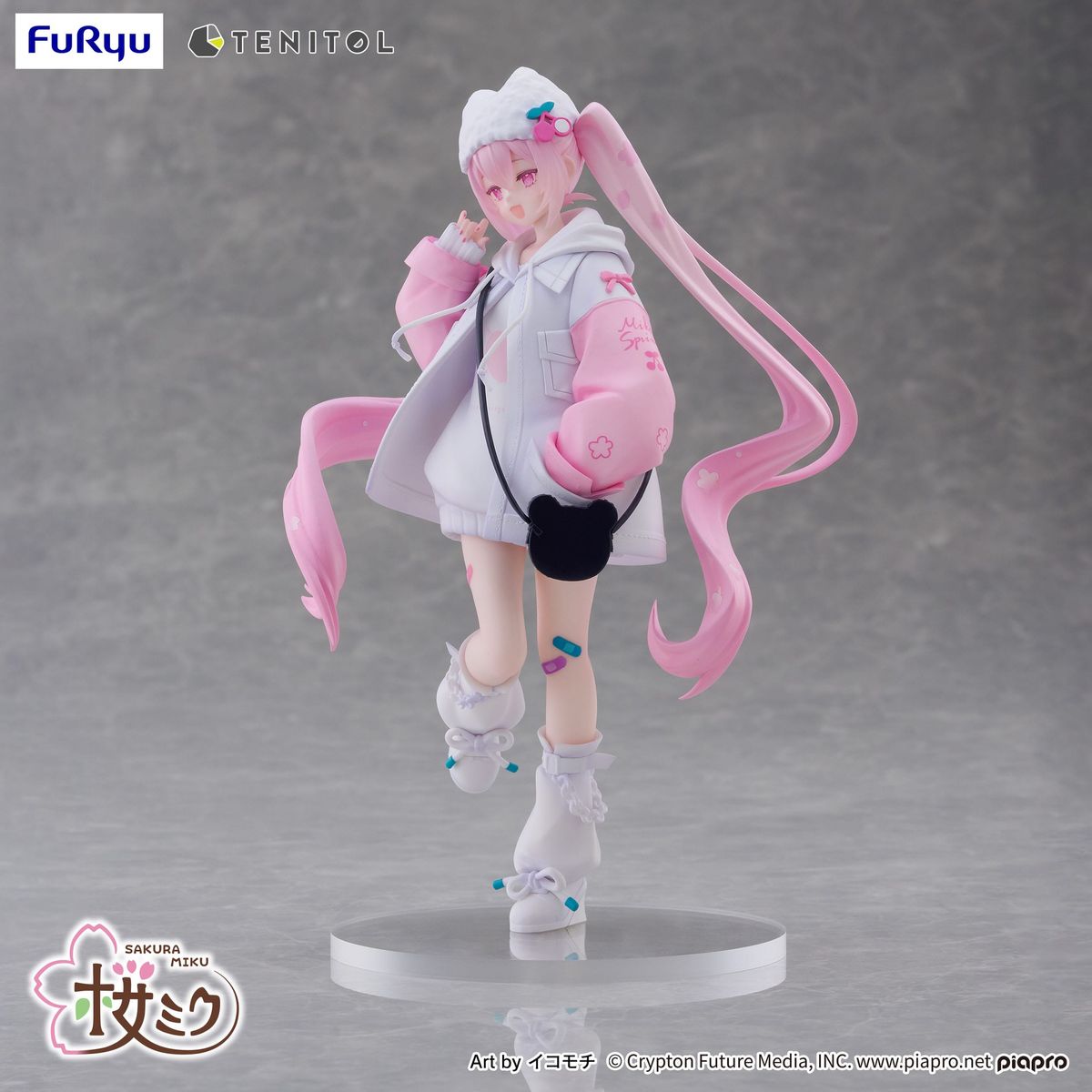 Hatsune Miku - Tenitol Sakura Miku Cool style - Figur