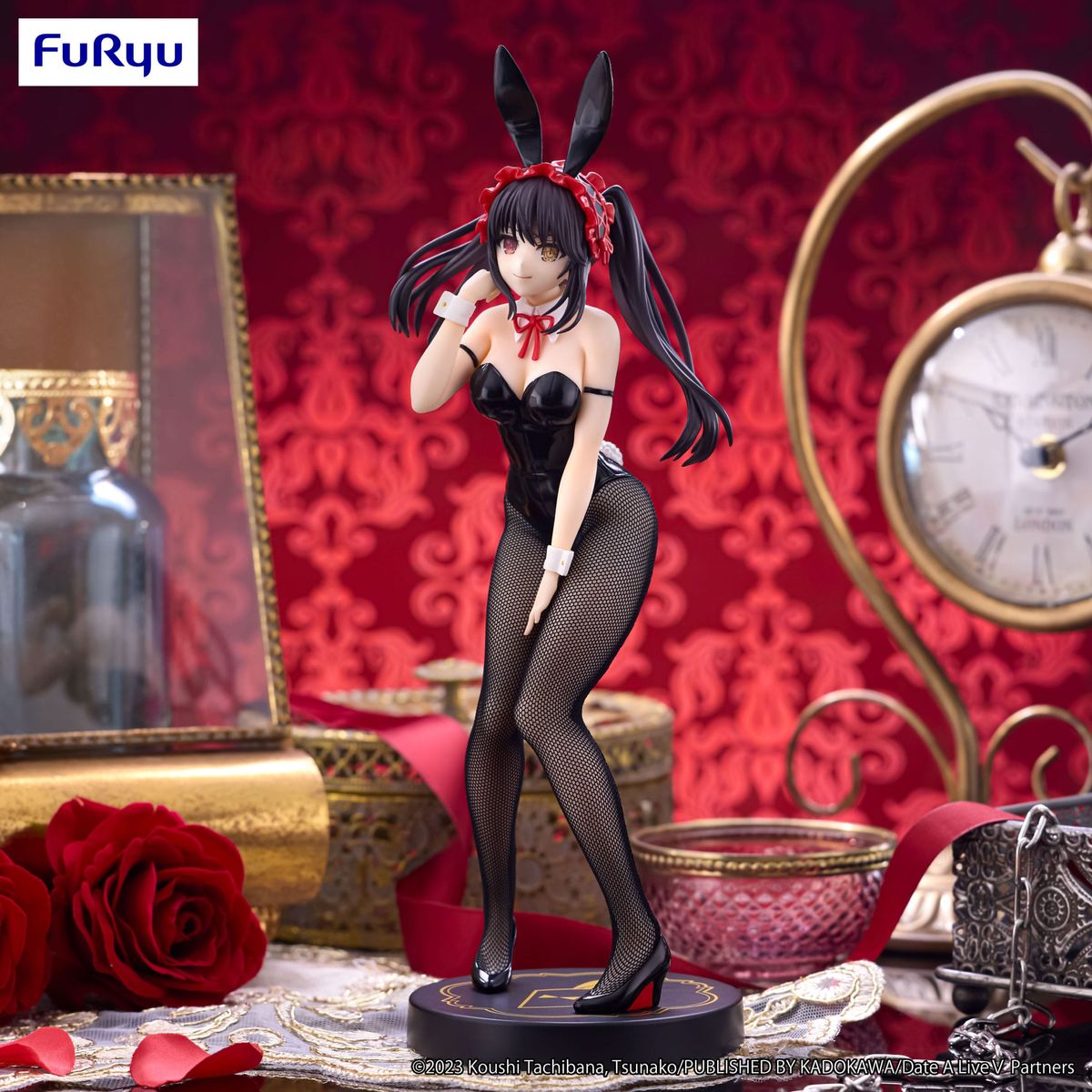 Date A Live IV - BiCute Bunnies Kurumi Tokisaki Black Color - Figur