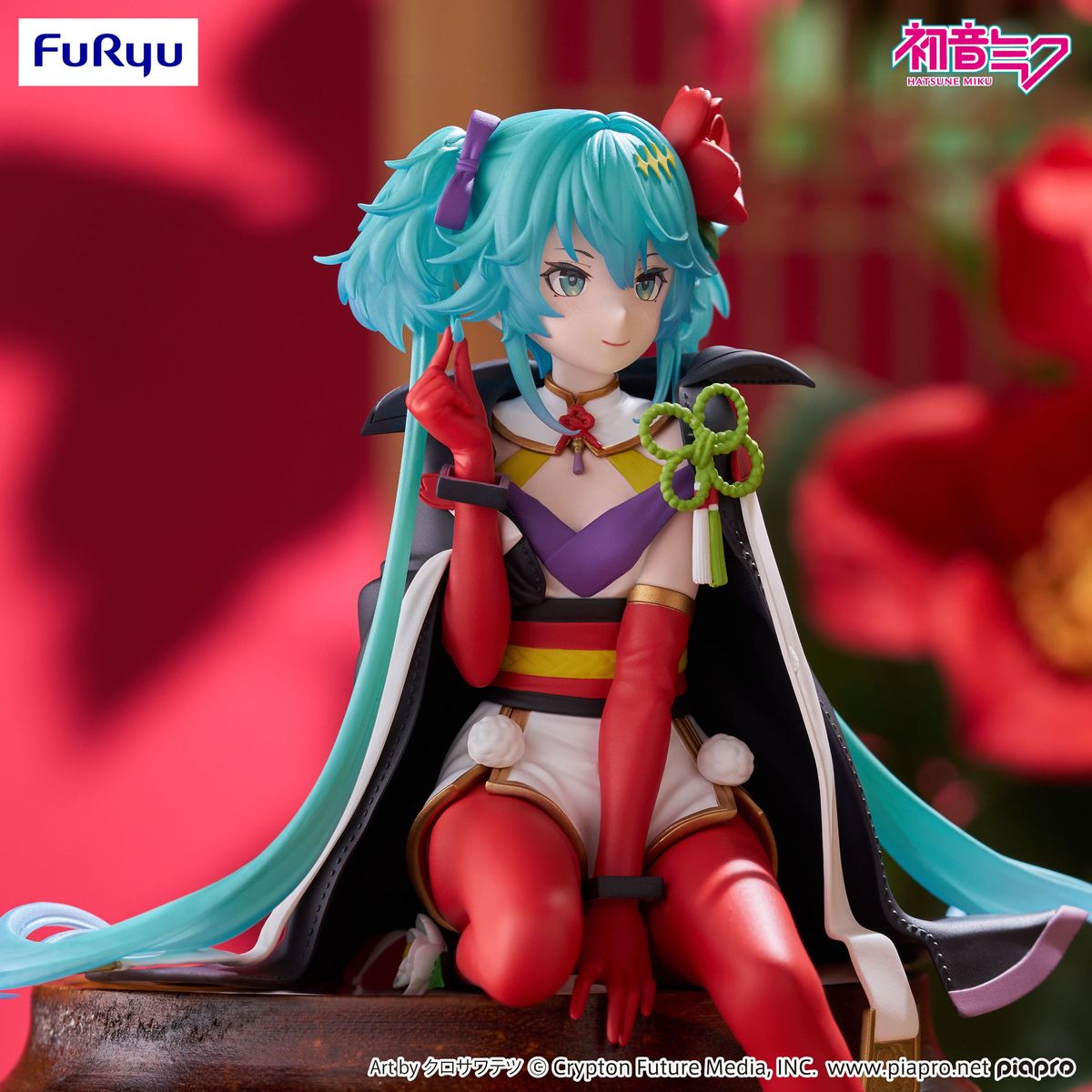Hatsune Miku - Flower Fairy Camellia - Noodle Stopper Figure