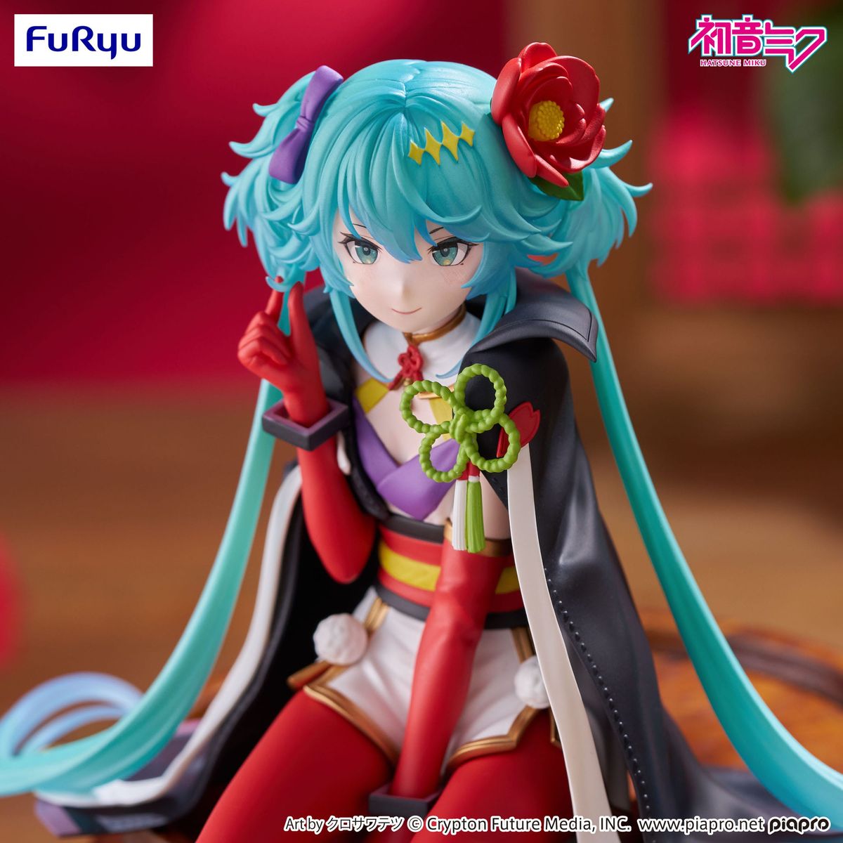 Hatsune Miku - Flower Fairy Camellia - Noodle Stopper Figure