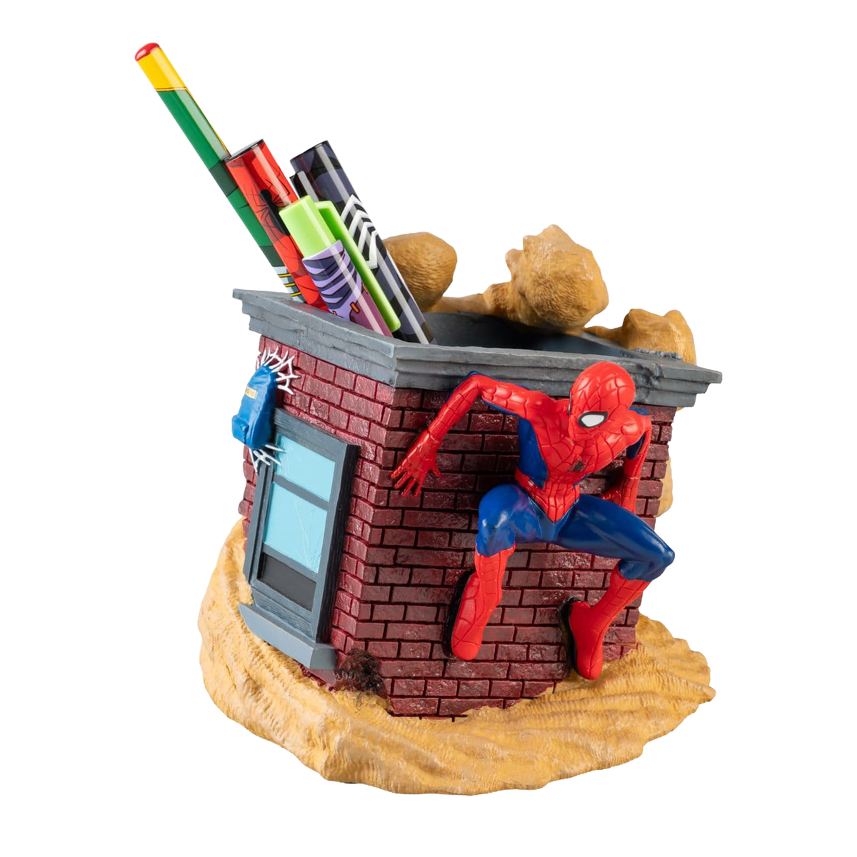 Marvel - Spider-Man - Stiftehalter mit Schreibwaren-Set