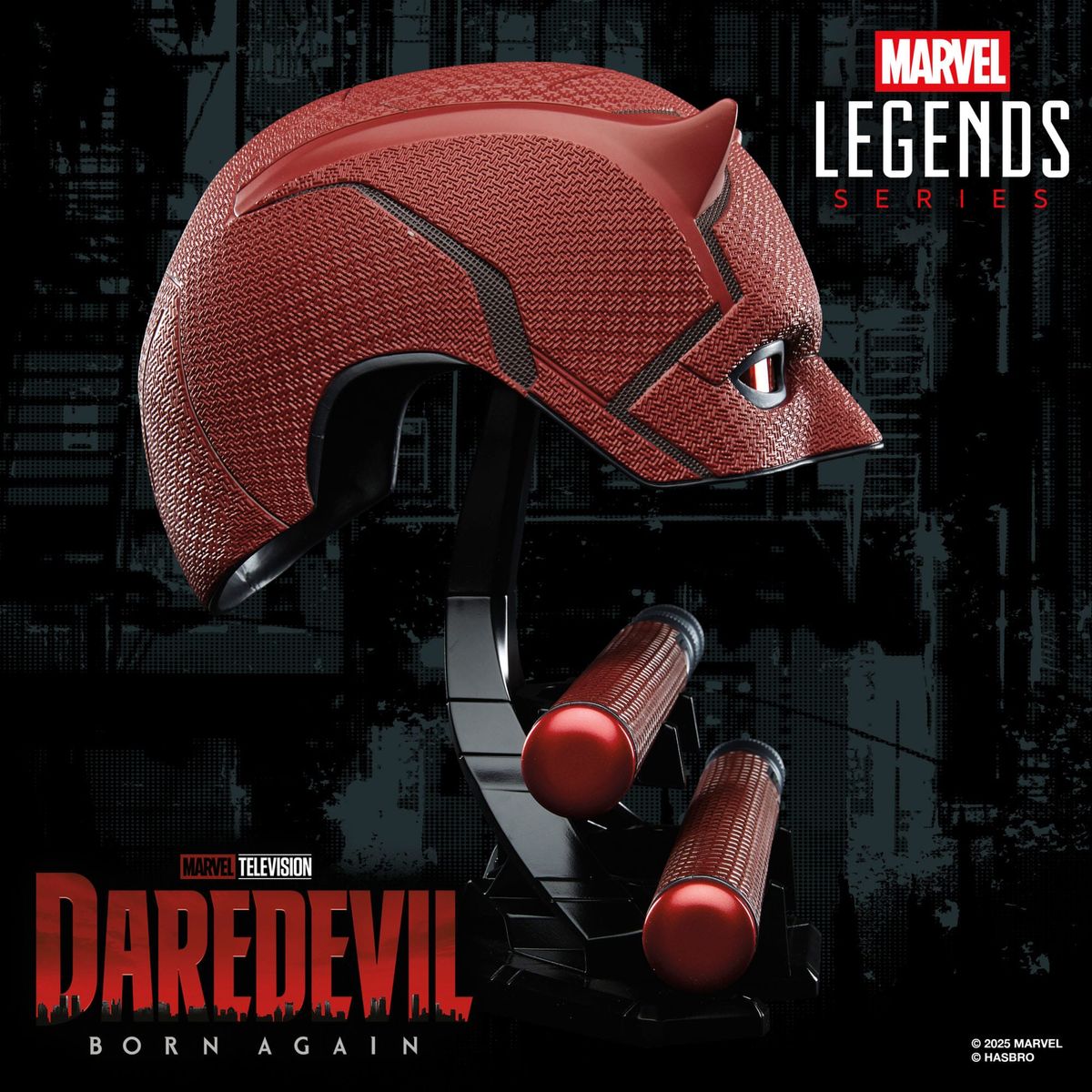 Daredevil: Born Again - Premium Roleplay Mask and Baton