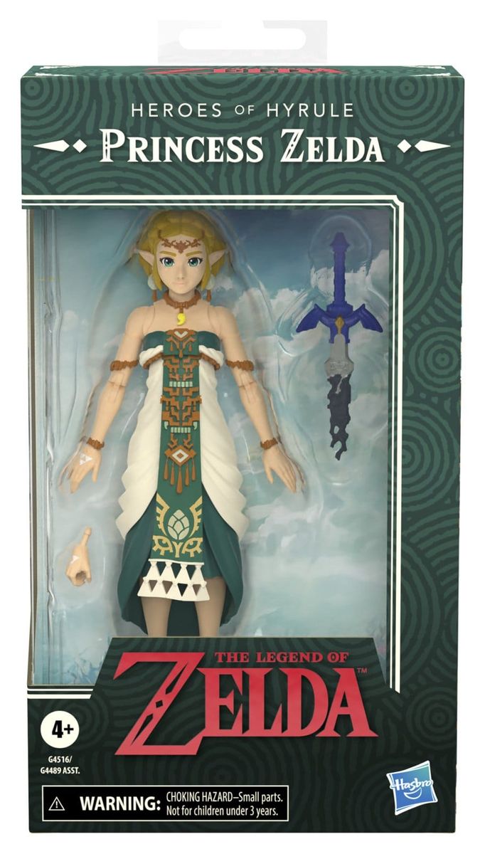 The Legend of Zelda - Tears of the Kingdom Heroes of Hyrule Princess Zelda - Actionfigur