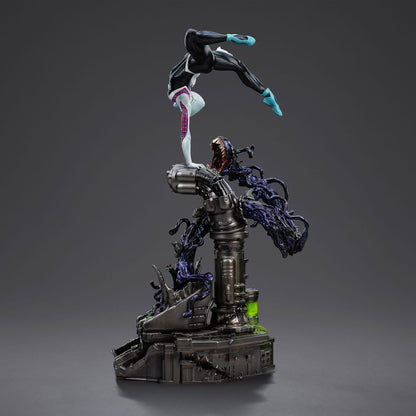 Marvel - Spider-Man vs Villains Art Scale Statue 1/10 Ghost Spider Diorama - Figur