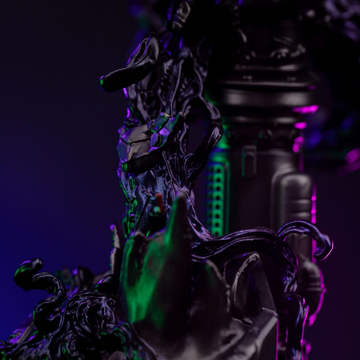 Marvel - Spider-Man vs Villains Art Scale Statue 1/10 Ghost Spider Diorama - Figur