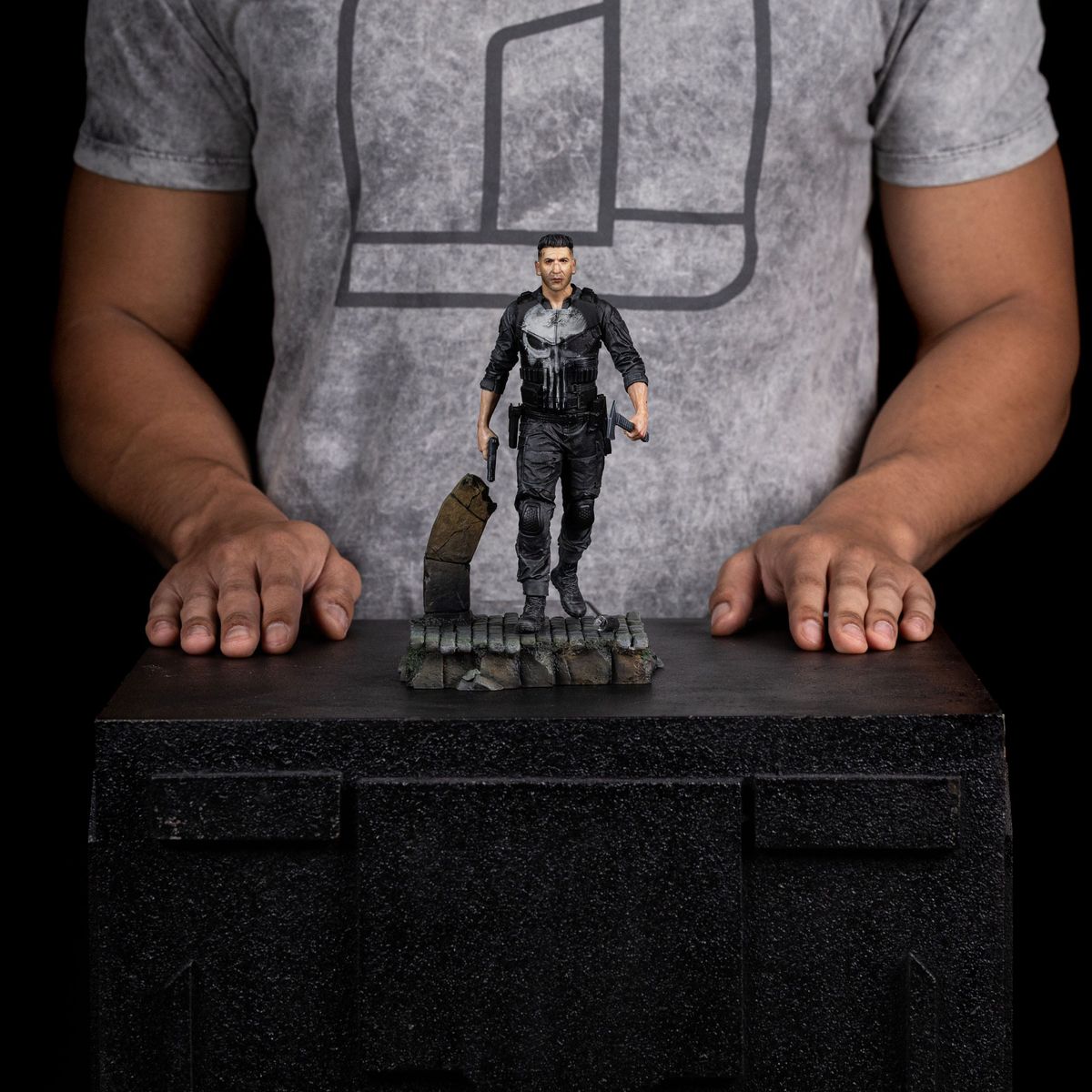 Daredevil - Born Again Art Scale Statue 1/10 Punisher - Figur