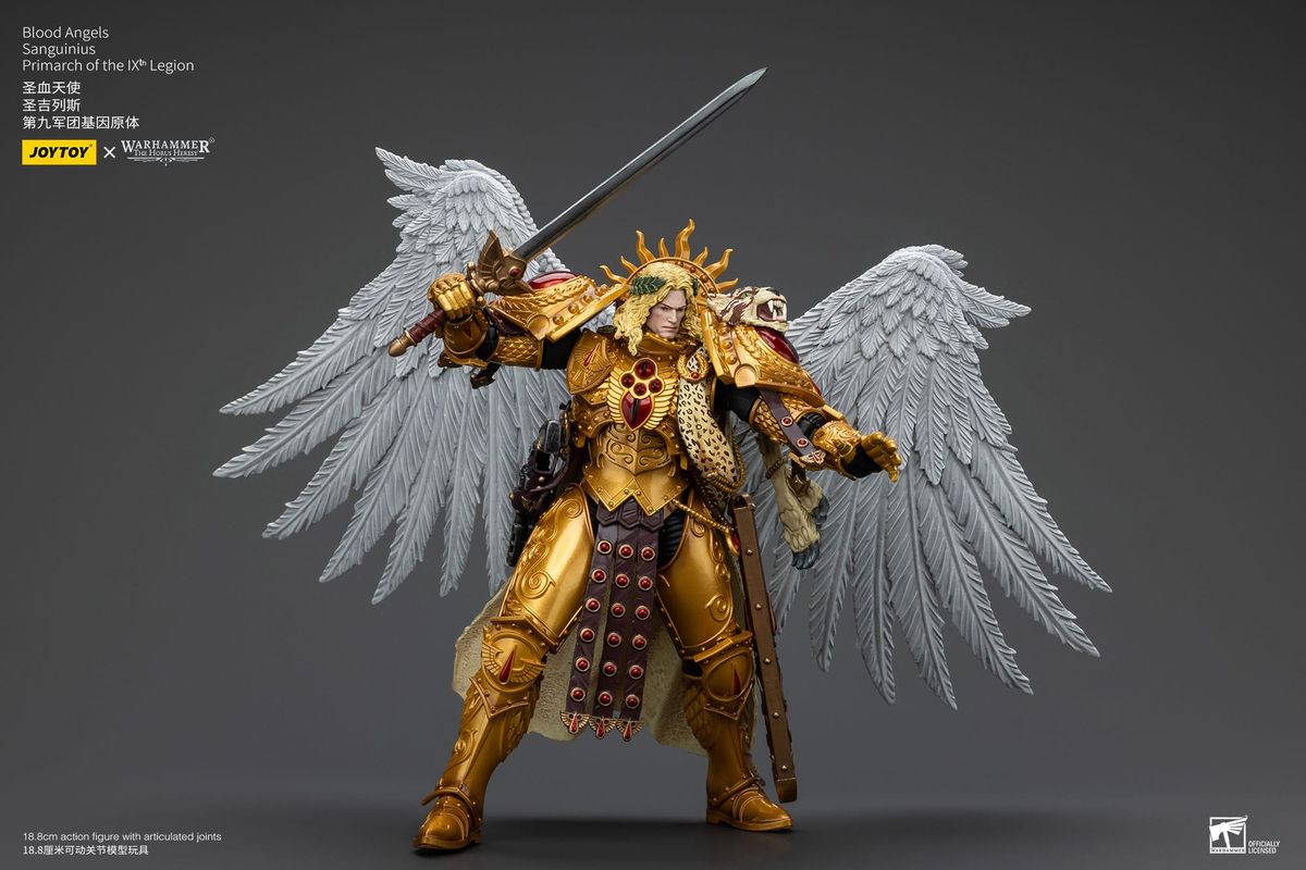 Warhammer 40,000 - Blood Angels Sanguinius Primarch of the IXth Legion - action figure