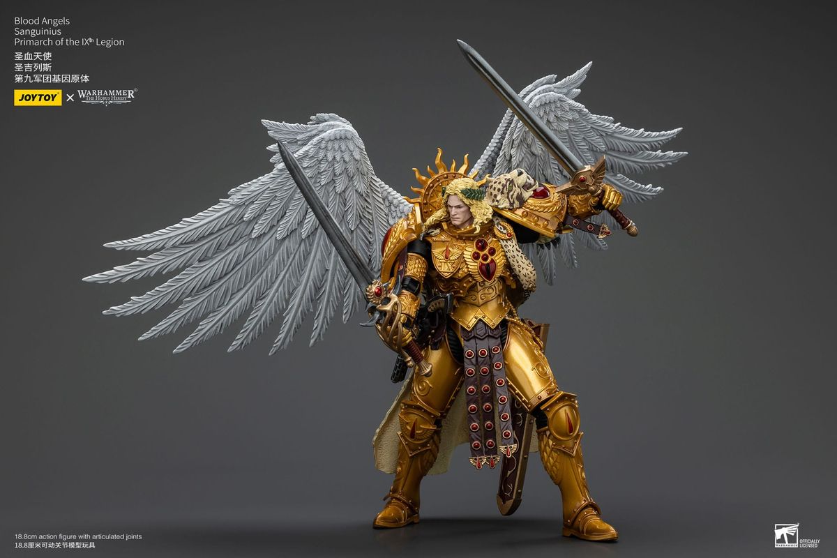 Warhammer 40,000 - Blood Angels Sanguinius Primarch of the IXth Legion - action figure