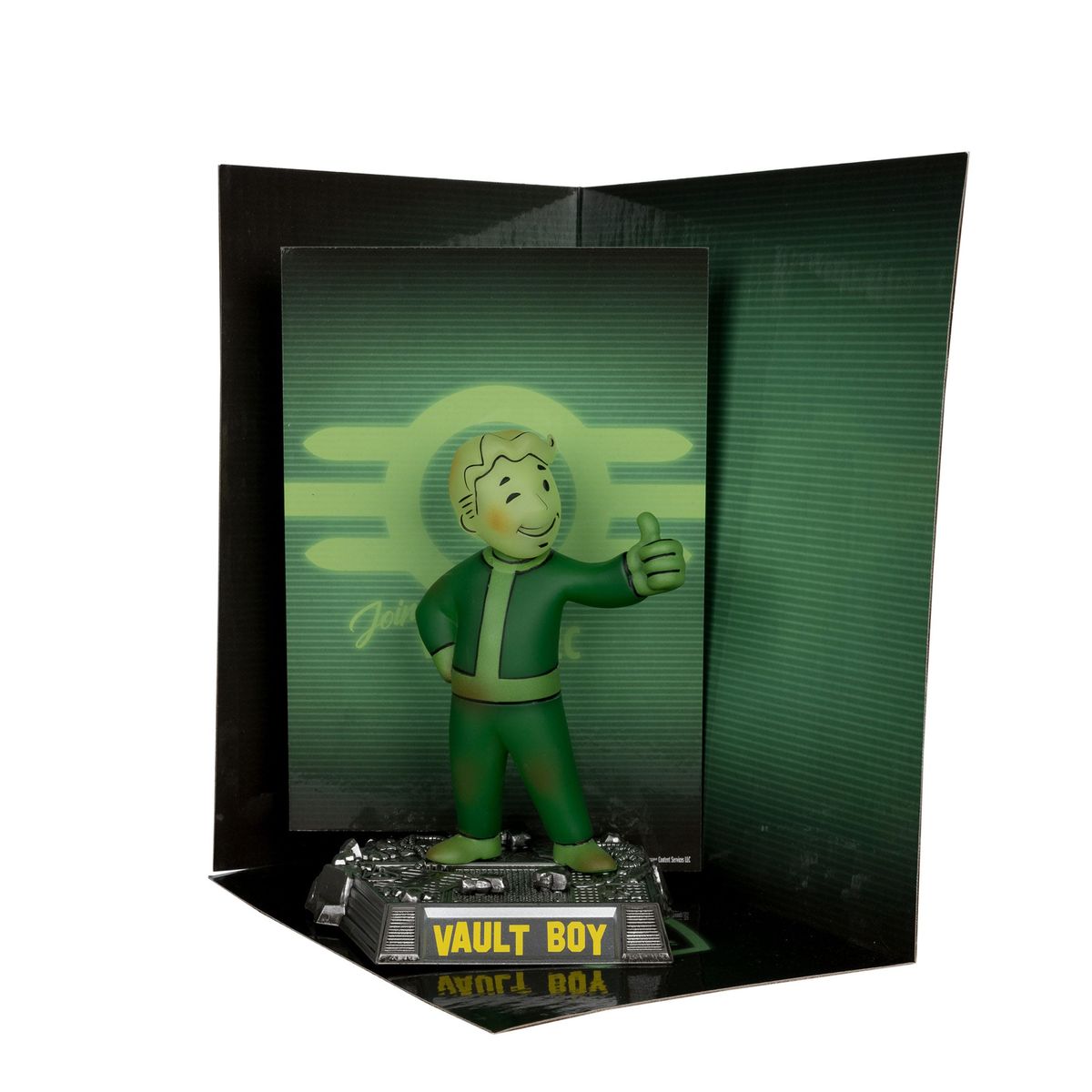 Fallout - Movie Maniacs Vault Boy - Glow-in-the-Dark Figure
