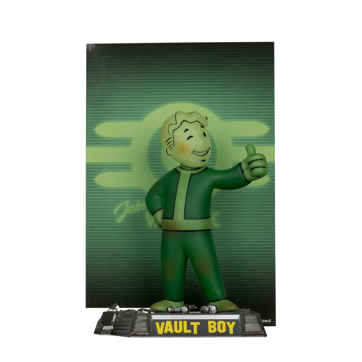 Fallout - Movie Maniacs Vault Boy - Glow-in-the-Dark Figure