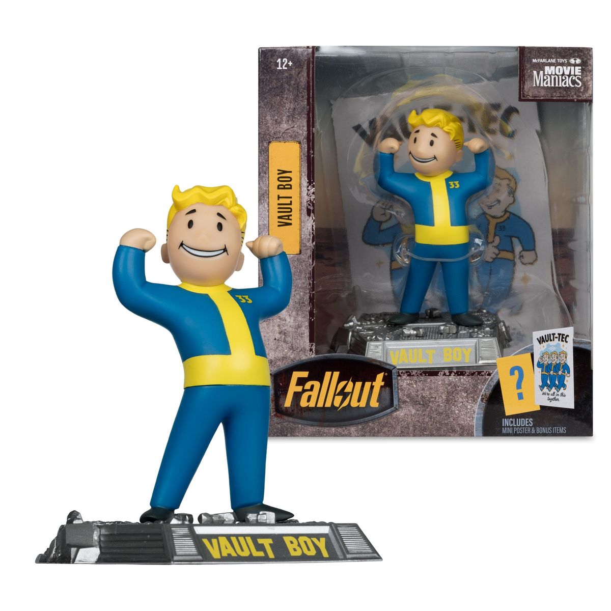 Fallout - Movie Maniacs Vault Boy Version 1 - Figur