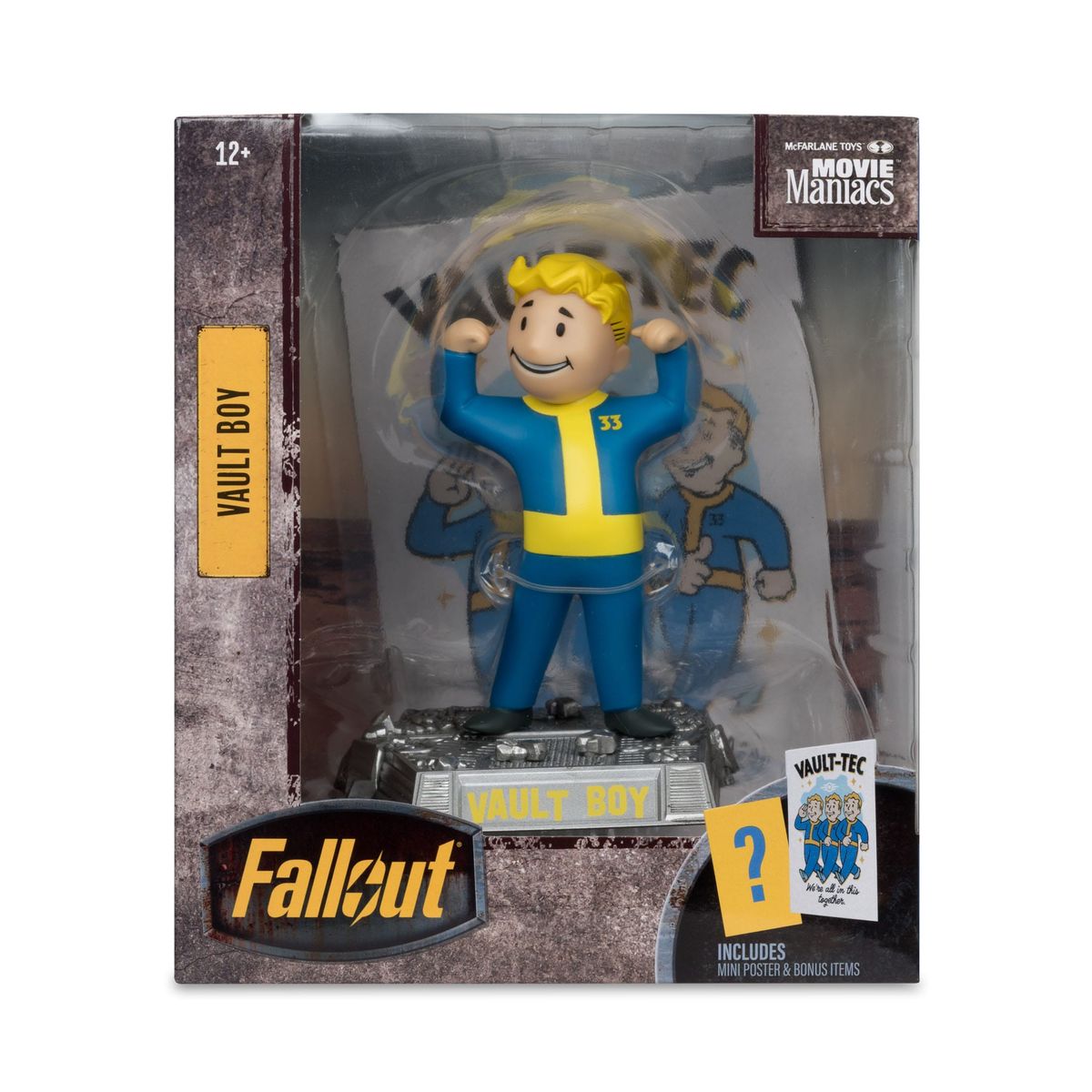 Fallout - Movie Maniacs Vault Boy Version 1 - Figur