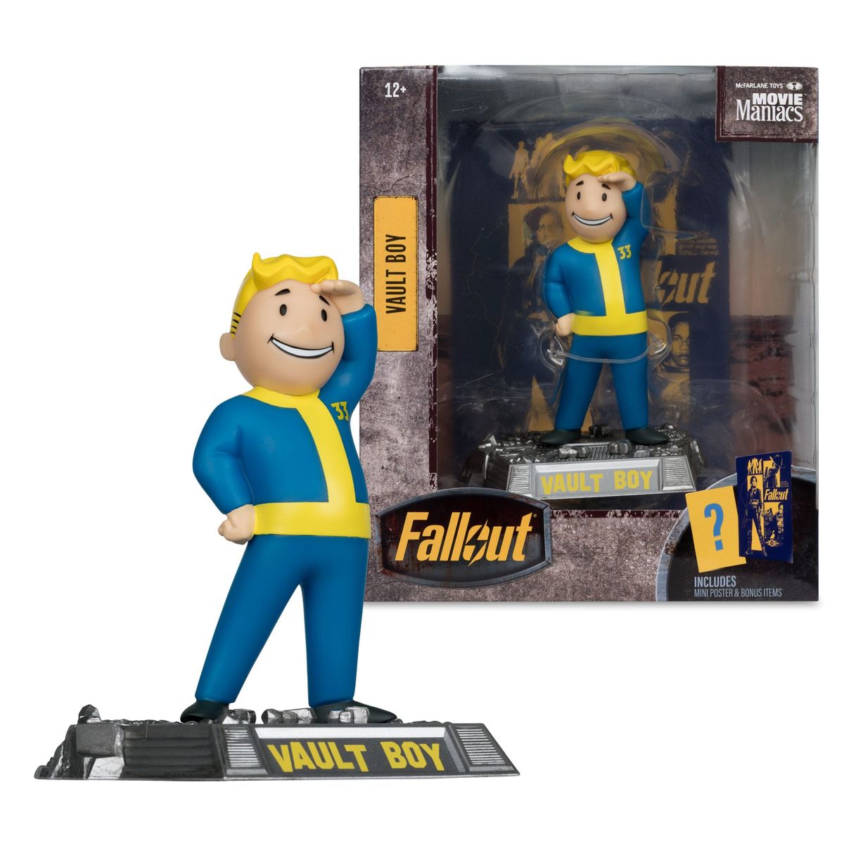 Fallout - Movie Maniacs Vault Boy Version 3 - Figur