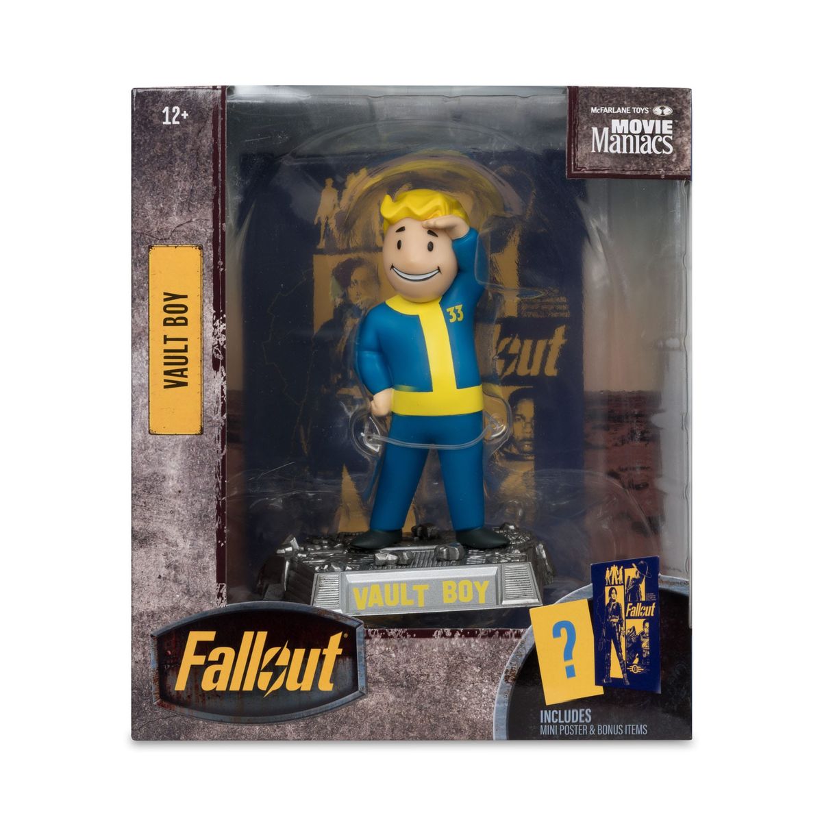 Fallout - Movie Maniacs Vault Boy Version 3 - Figure – yvolve Shop