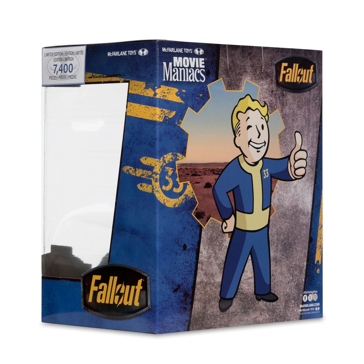 Fallout - Movie Maniacs Vault Boy Version 3 - Figur