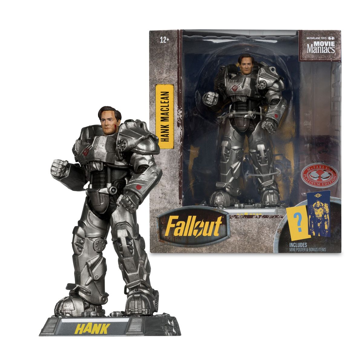 Fallout - Movie Maniacs Hank Maclean (Season 2) (Red Platinum Edition) - Figur