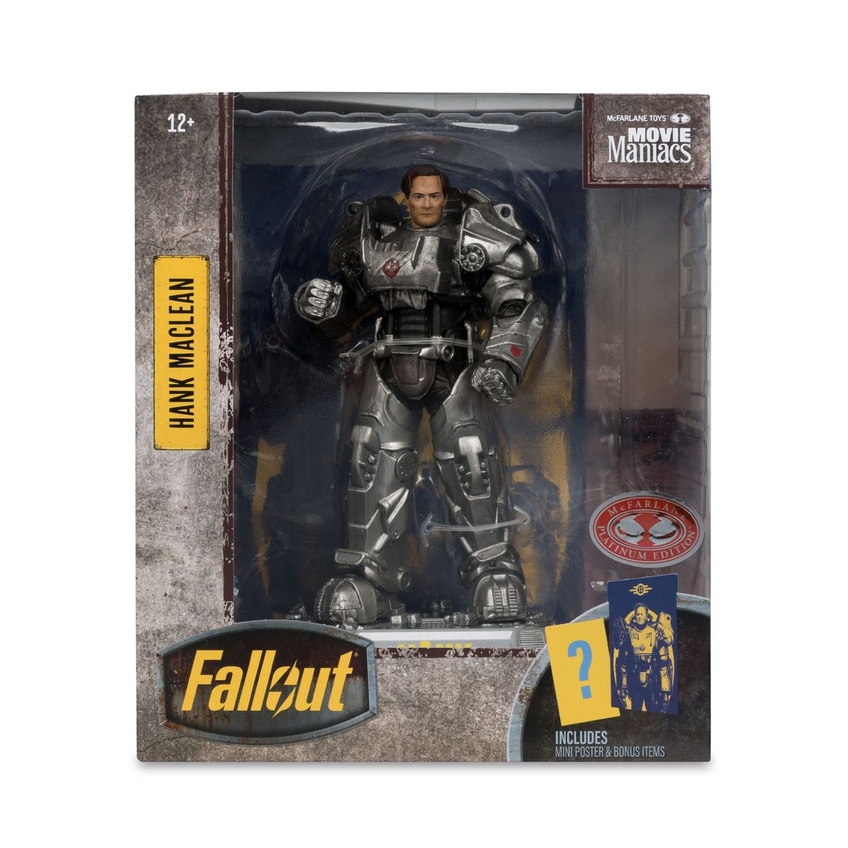 Fallout - Movie Maniacs Hank Maclean (Season 2) (Red Platinum Edition) - Figur