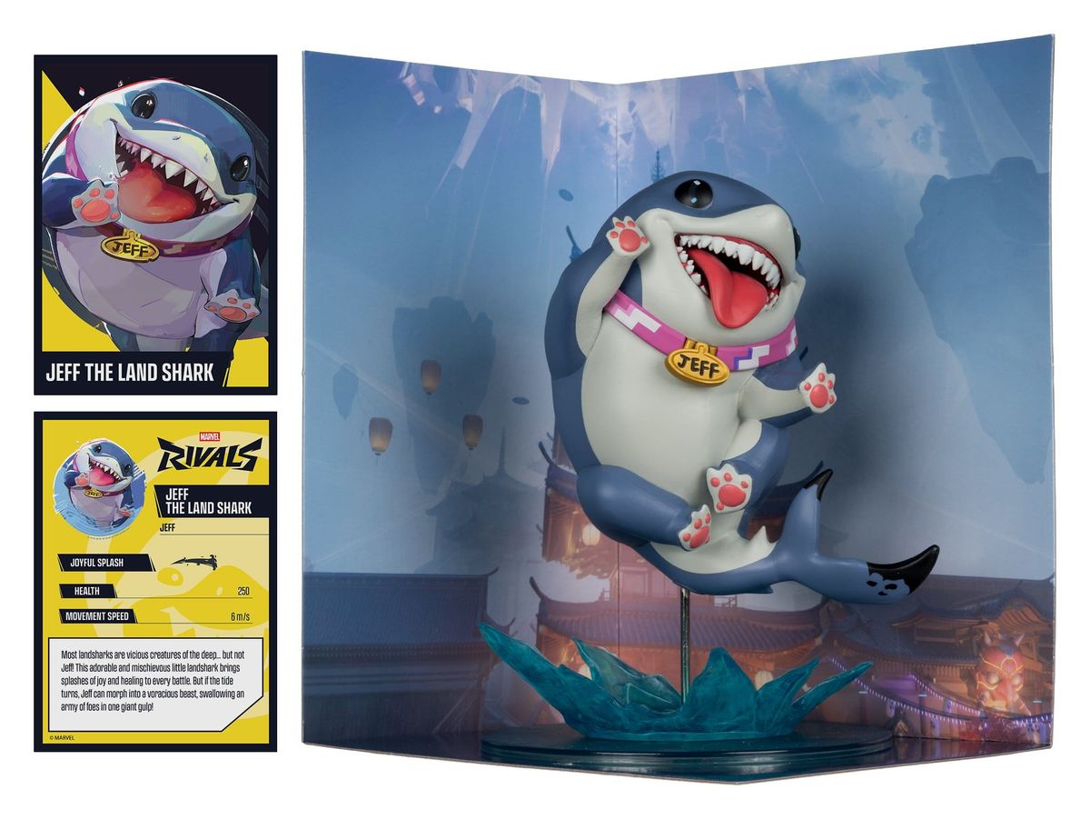 Marvel Rivals - Gamerverse Collection 1/10 Jeff The Land Shark - Action Figure