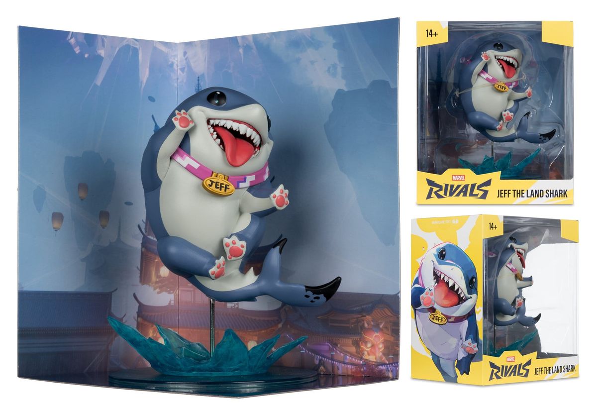 Marvel Rivals - Gamerverse Collection 1/10 Jeff The Land Shark - Action Figure