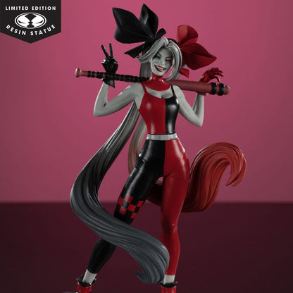Batman - DC Direct Harley Quinn: Red, White & Black Statue 1/10 Harley Quinn by Alex Garner - Figur