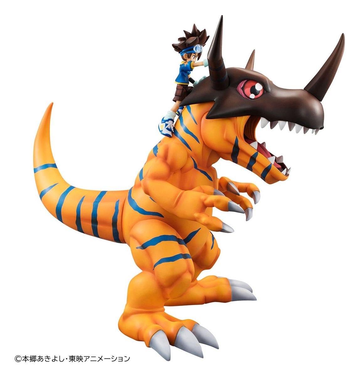 Digimon Adventures - Precious G.E.M. Series PVC Figur Greymon & Taichi Yagami 25 cm (Repeat) - Figur