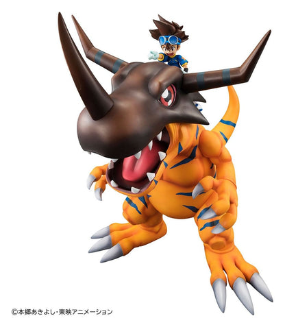 Digimon Adventures - Precious G.E.M. Series PVC Figur Greymon & Taichi Yagami 25 cm (Repeat) - Figur