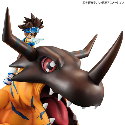 Digimon Adventures - Precious G.E.M. Series PVC Figur Greymon & Taichi Yagami 25 cm (Repeat) - Figur
