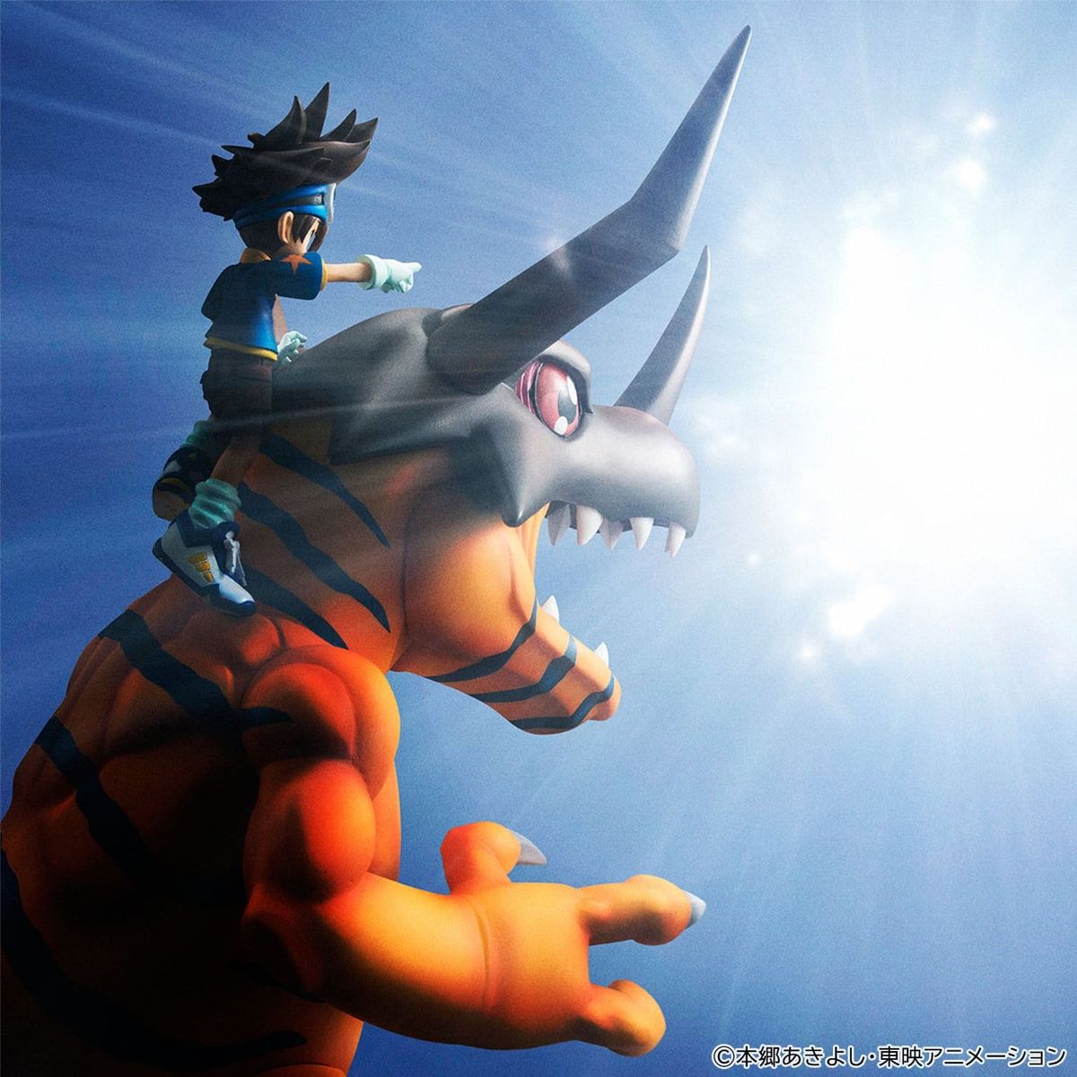 Digimon Adventures - Precious G.E.M. Series PVC Figur Greymon & Taichi Yagami 25 cm (Repeat) - Figur