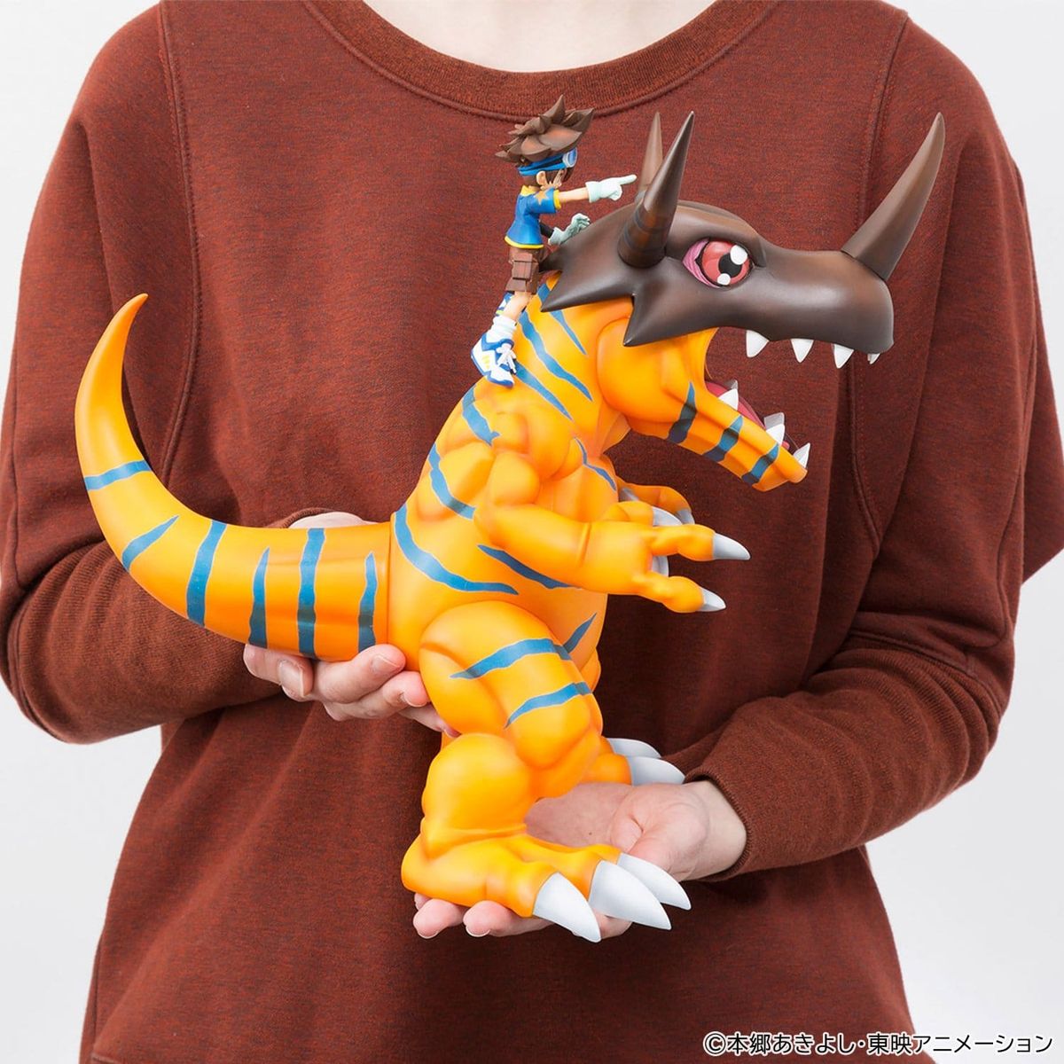Digimon Adventures - Precious G.E.M. Series PVC Figur Greymon & Taichi Yagami 25 cm (Repeat) - Figur