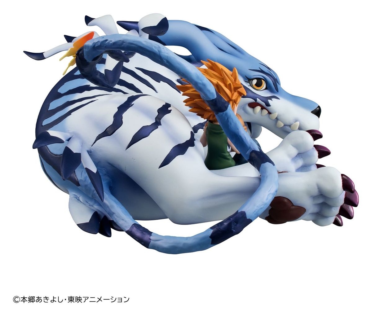 Digimon Adventures - G.E.M. Series PVC Figur Garurumon & Ishida Yamato 25 cm (Repeat) - Figur