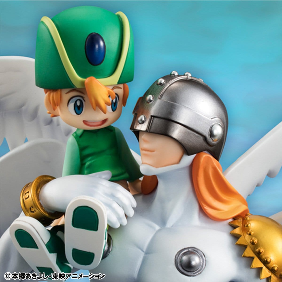 Digimon Adventure - G.E.M. Series PVC-Figur Angemon & Takeru Takaishi - Figur