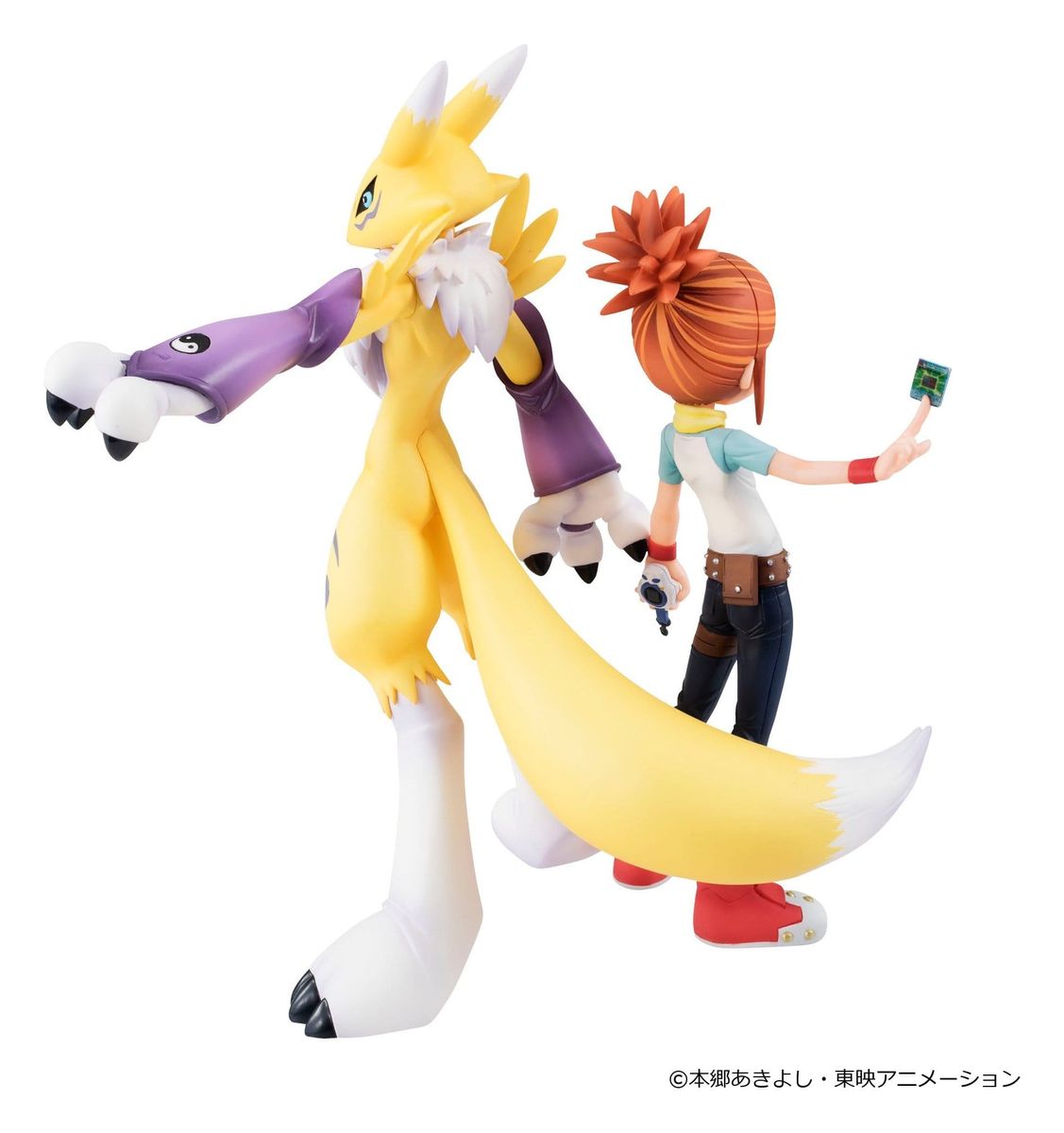 Digimon Tamers - G.E.M. Series Renamon & Ruki Makino 13 cm (Repeat) - Figur